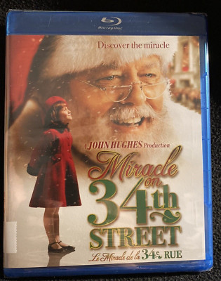 Miracle On 34th Street Blu-Ray Movie (1994, 2009) New/Sealed
