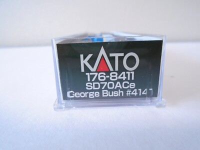 Kato N Scale 176-8411, SD70ACe locomotive, George Bush 4141
