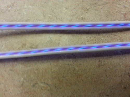 EL-FLOW LED Light Glow SMART Charger Cable for (MICRO USB) Samsung LG HTC Nokia - Picture 5 of 28