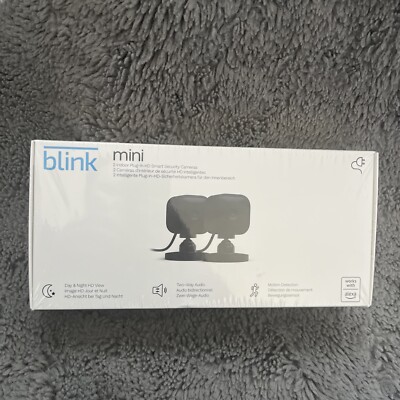 Blink Indoor Full HD WiFi Security 2-Kamera System - Schwarz