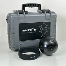 Insta360 Pro 8K 360-Degree Virtual Reality Camera w/ Travel Case