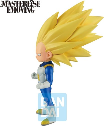 Authentic Ichiban Kuji Dragon Ball Daima Super Saiyan 2/3 Vegeta Mini Figure - Picture 12 of 12