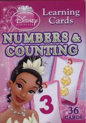Disney Princess Tiana Learning Flash Cards ~ Numbers & Counting. NEW!!! 