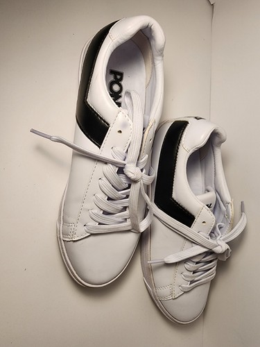 Womens Retro PONY Top Star Lo Core UL Tennis Shoes White/Black Size 7 - Picture 3 of 6