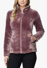 32 Degrees Heat Womens Plush Faux Fur Polar Fleece Jacket Odyssey NEW w/tags Sm.