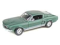 1967 Ford Mustang Gta Fastback 1/18 Green on sale 1967 Ford Mustang Gta Fastback 1/18 Green on sale