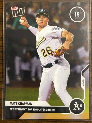 2020 Topps Now MN-19 Matt Chapman