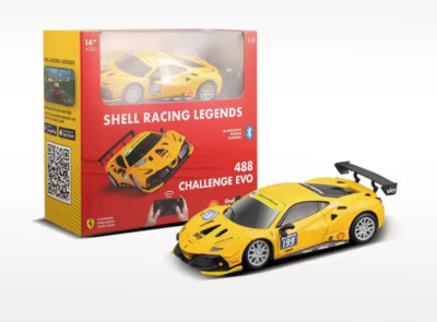 Shell Racing Legends - Ferrari 488 Challenge EVO - Bburago Bluetooth RC Car