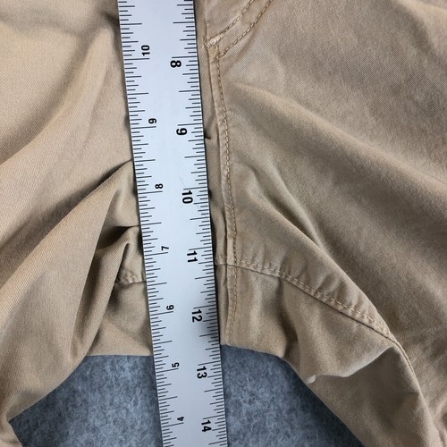 American Eagle Chino Shorts Khaki Mens 32* Ne(x)t Level Stretch Longer Length - Picture 8 of 10