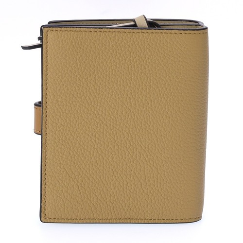 LOEWE Wallet Women Mini Anagram Light Brown C660Z41X02 0608 Toffee + Tan - Picture 6 of 11