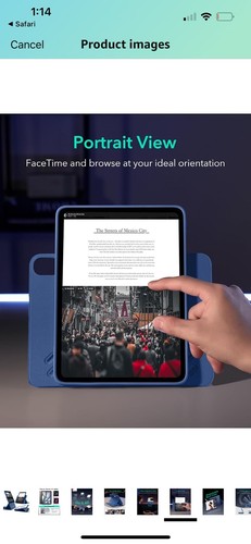 ESR Magnetic Case Shift Series For iPad Air 13 - Picture 6 of 9