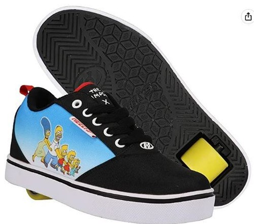 HEELYS Youth Mens Unisex Simpsons Prints Pro 20 Shoe Skate Sneaker Authentic - Picture 5 of 5