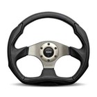 MOMO EAGLE Steering Wheel Black Leather EAG35BK0S