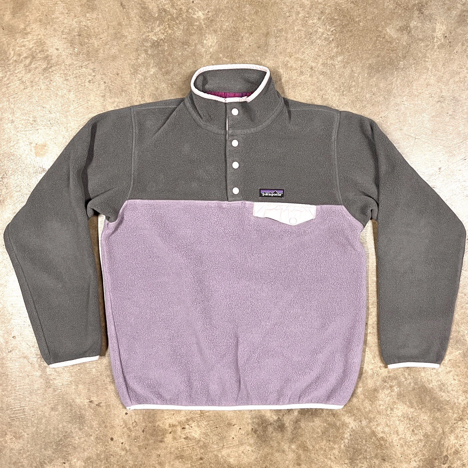 patagonia synchilla snap-t fleece lightweight jacket