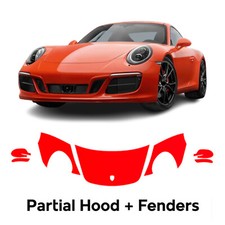 Hood Precut Ppf Paint Protection Film For Porsche 911 Aero 2005-2008