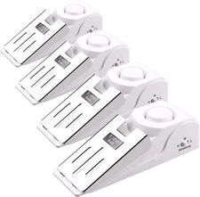 Door Stop Alarm Wireless Door Stopper with 120DB Security Alarm Home Travel Home