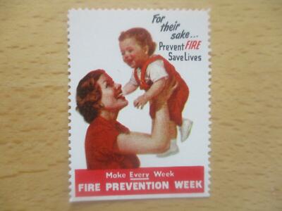 (1499) Poster Stamp - Fire Prevention Week