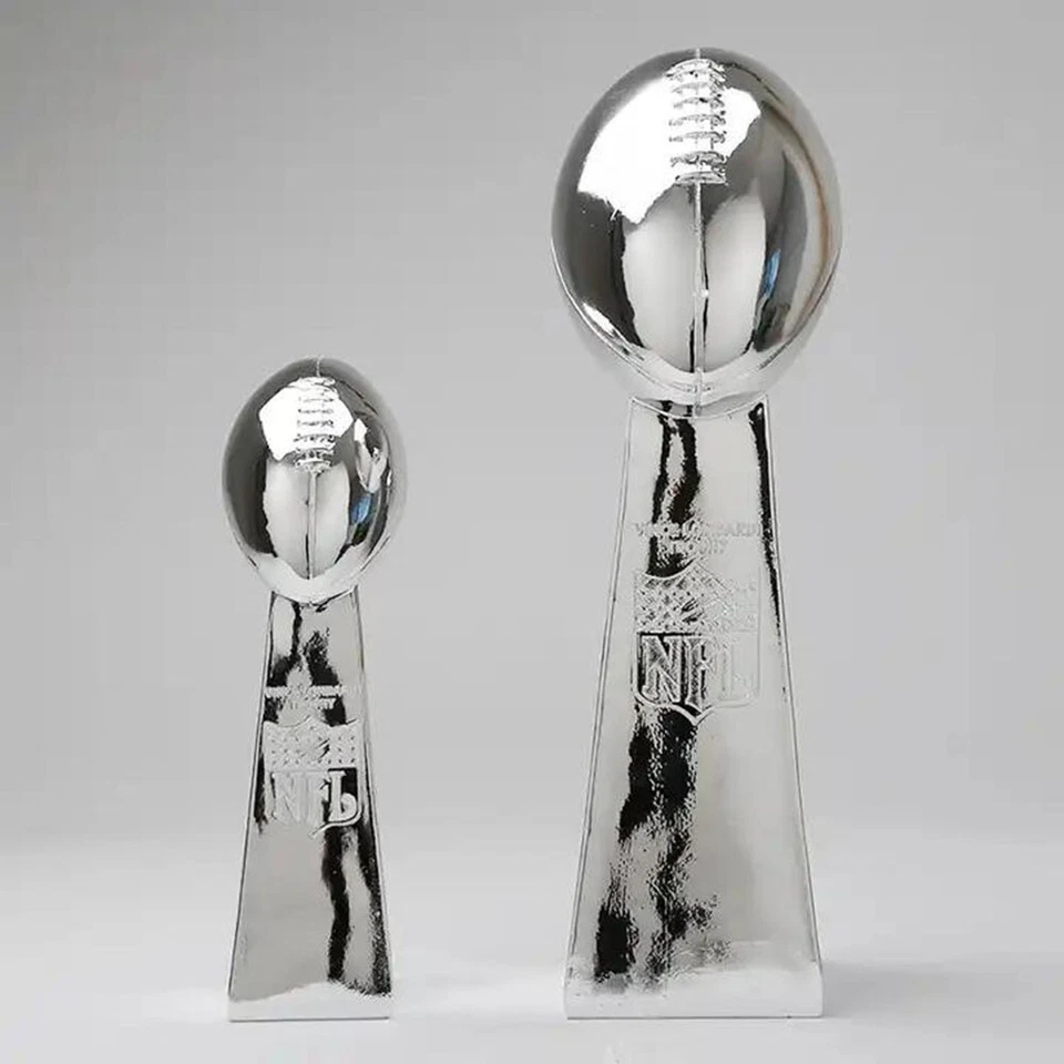 23/34 cm Copa Americana Fan Vince Lombardi Trofeo Réplica Resina Super Bowl Foto 4 de 4
