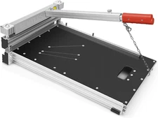 13“ Laminate Floor Cutter,  Vinyl Floor Plank Cutter with Wheels, Heavy Duty Vin