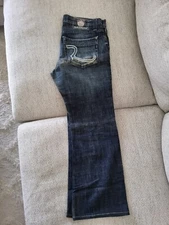 Rock & Republic Mens Bootcut Jeans Blue Size 34