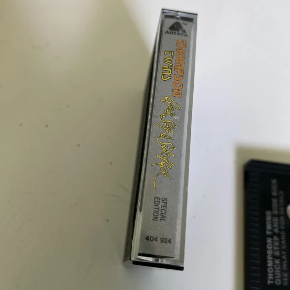 The Thompson Twins - Quick Step & Side Kick - Cassette Tape Album - 1983 Arista - Image 4 of 4