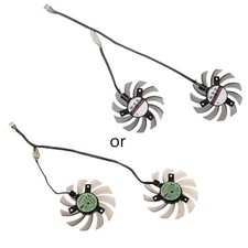 75MM Cooling For MSI GTX 1050 TI 7850 GTX 7870 Video Card Cooling Fans 2pcs