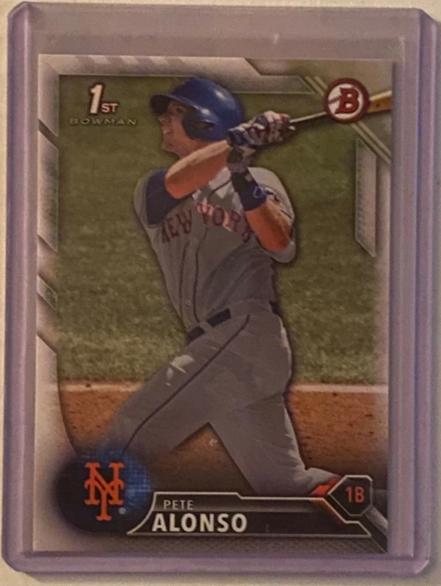 Bowman Pete Alonso Baseball 2016 Season Sports Trading Cards
