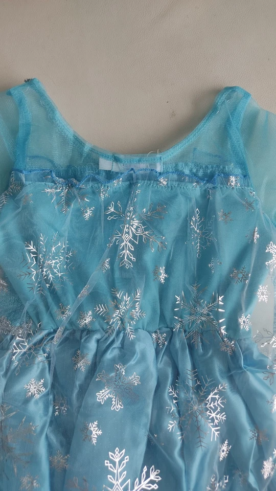 Robe de déguisement princesse inspirée de La Reine des Neiges - COSTUME enfant - Photo 3/4