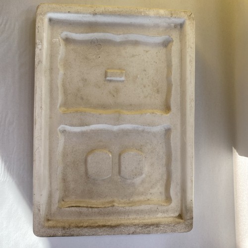 Alberta Ceramic Slip Cast Mold C1 Light Switch and Outlet Plate