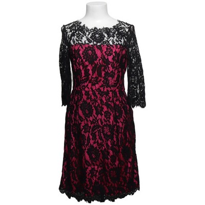 Milly, Cocktailkleid, Größe: 36, Schwarz/Pink, Polyamid/Polyester/Viskose #Lzi