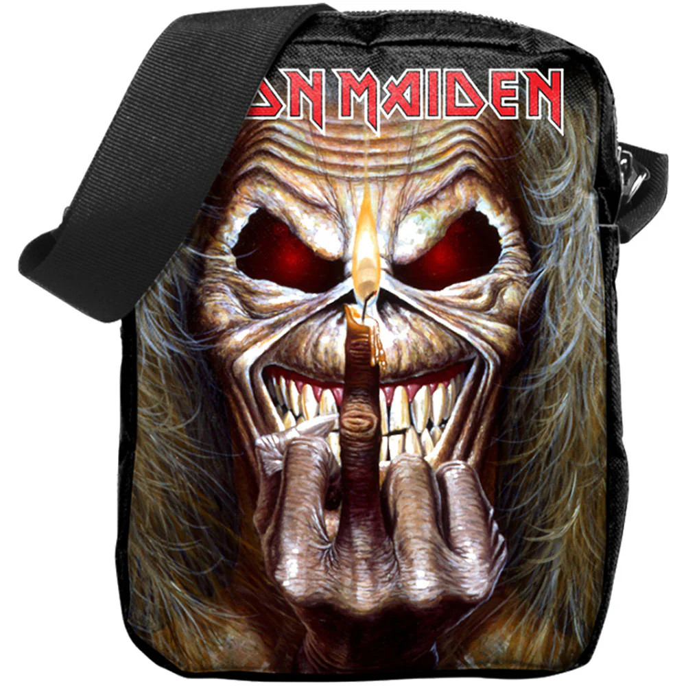 Iron Maiden Crossbody Bag: Middle Finger OFFICIAL NEW