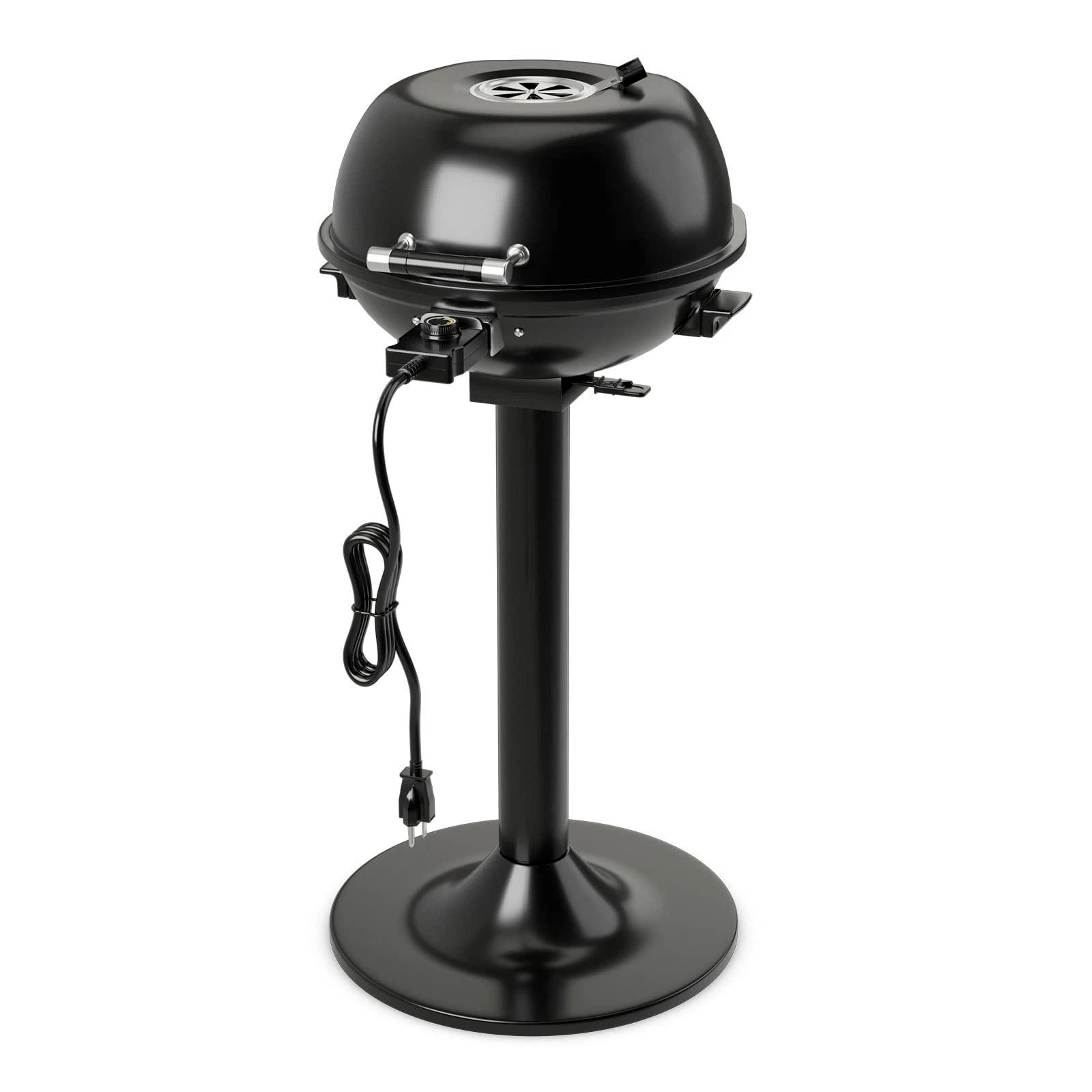 Giantex Electric BBQ Grill with Warming Rack, 1600W Portable Outdoor Electric Gr