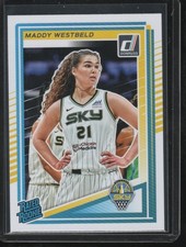 2025 DONRUSS WNBA RATED ROOKIE #98 MADDY WESTBELD RC SKY