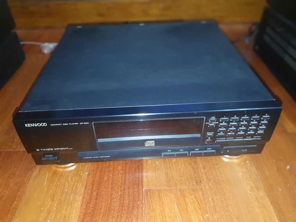 KENWOOD PERLA NERA M54 FRONTALE IN ALLUMINIO FUNZIONANTE TELECOMAN - Bild 3 von 4