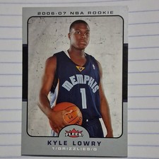 Fleer 2006-07 NBA Rookie Kyle Lowry #230 Memphis Grizzlies Basketball Card. rookie card picture
