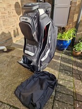 Ping Traverse Golf Cart Bag 14-Way, Black, Rainhood, Strap