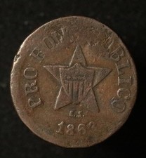 Civil War Token - 1863 Pro Bono Publico / New York - Fuld# 191/443a