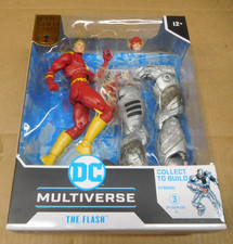 McFarlane DC Multiverse Flashpoint The Flash Gold Label w  Cyborg BAF NIB