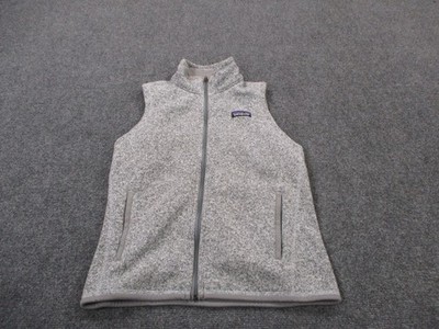 Patagonia Vest Jacket Womens S Gray Better Sweater Fleece Outdoor