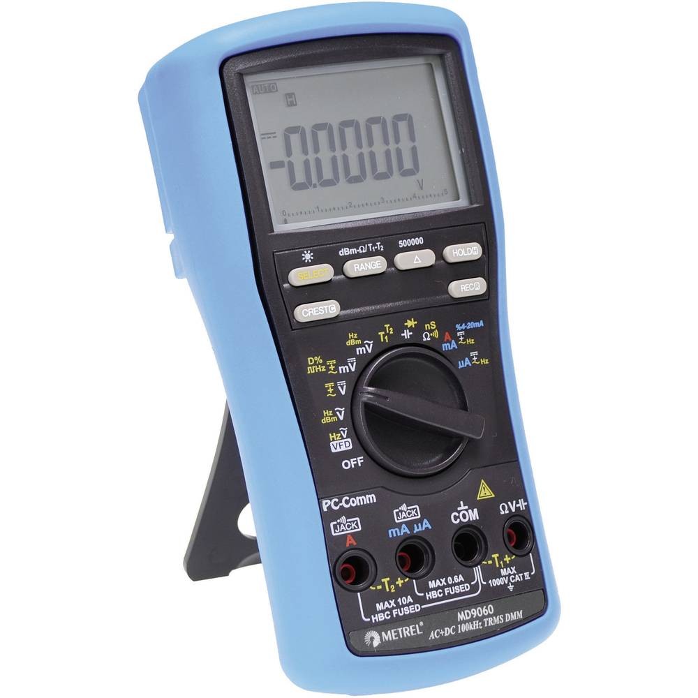 Metrel MD 9060 SN : multimètre TRMS pour maintenance industrielle