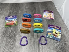 Fisher Price Smart Cycle Cartridge Lot of 8 Scooby Doo, Sponge Bob, Cars, Barbie
