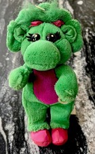 Vintage Baby Bop 7.5 Plush By Golden Bear Color Plush BARNEY