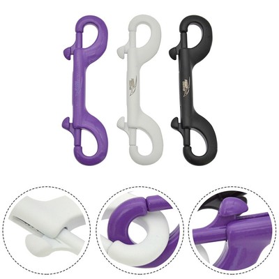 Tauchen Tauch Karabinerhaken Schwarz/Weiß/Lila Zubehör 1X BCD-Ausrüstung