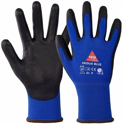 Padua Blue 508250 Montagehandschuh aus 15G Nylon, PU, OEKO-TEX - Bild 1 von 2