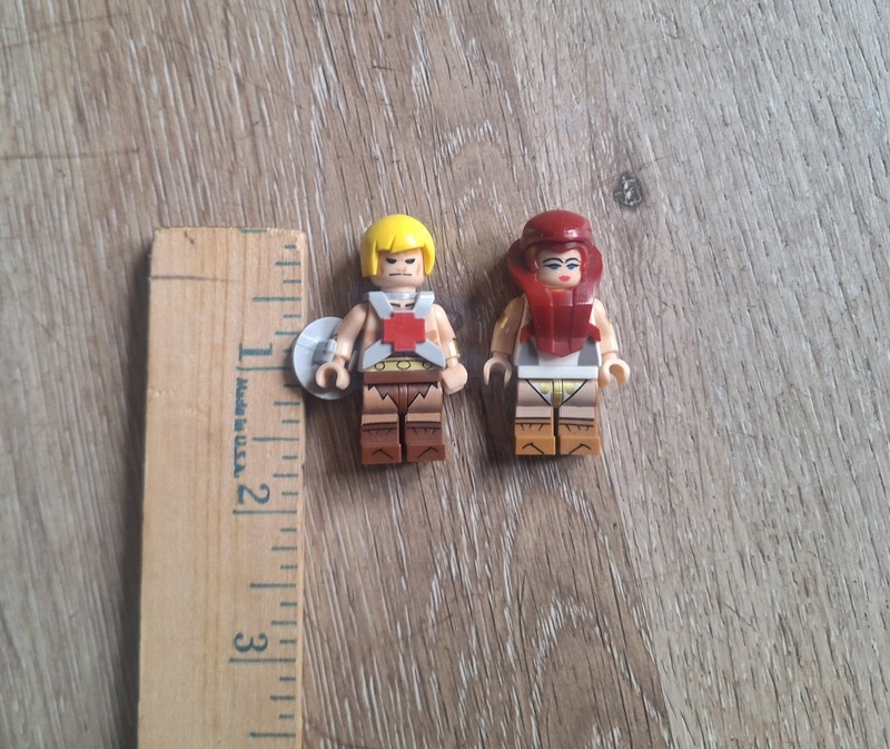 Masters of the Universe He-Man LEGO TYPE FIGURE