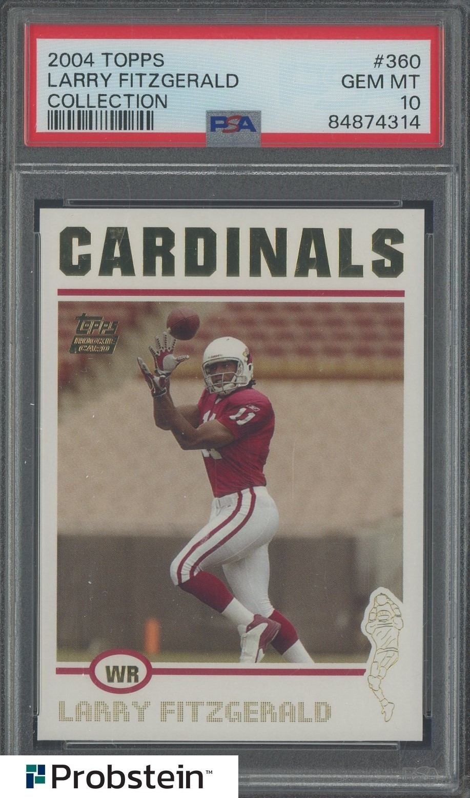 Larry Fitzgerald Topps #360 Collection