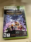 Minecraft: Story Mode - Season Pass Disc (Xbox 360, 2015)  sealed