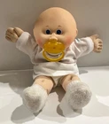 Vintage Cabbage Patch Preemie HM4 No Hair Blue Eyes & Pacifier