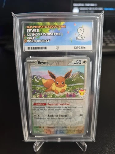 Pokémon TCG Pokemon Day Eevee Stamped 074/131 Ace 9