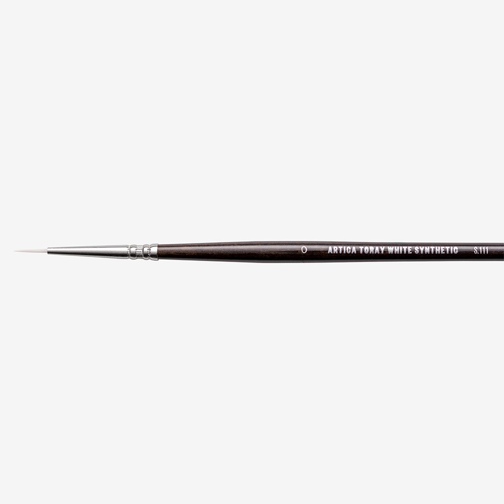 Jackson's : Artica : White Toray : Synthetic Brush : Series 111 : # 0